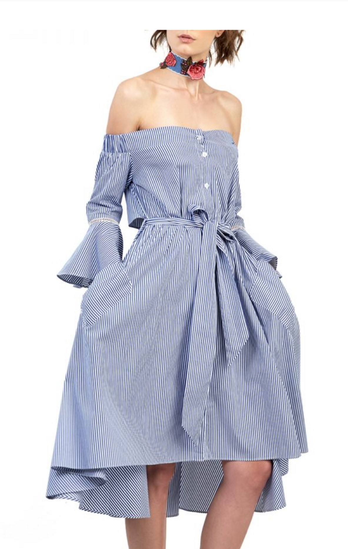 Pin Stripe Dress - SistahGirl