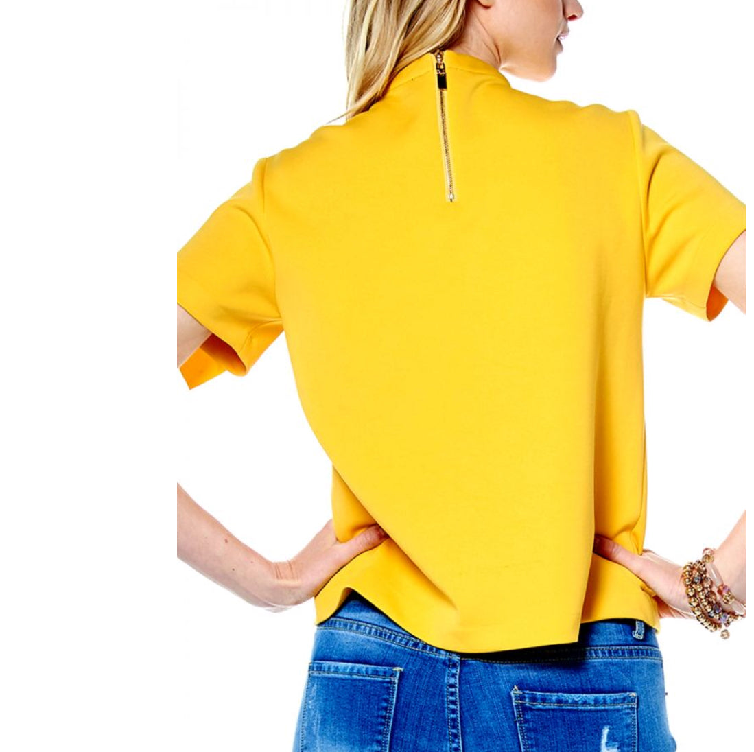 Mustard Swirl Top/Shirt - SistahGirl
