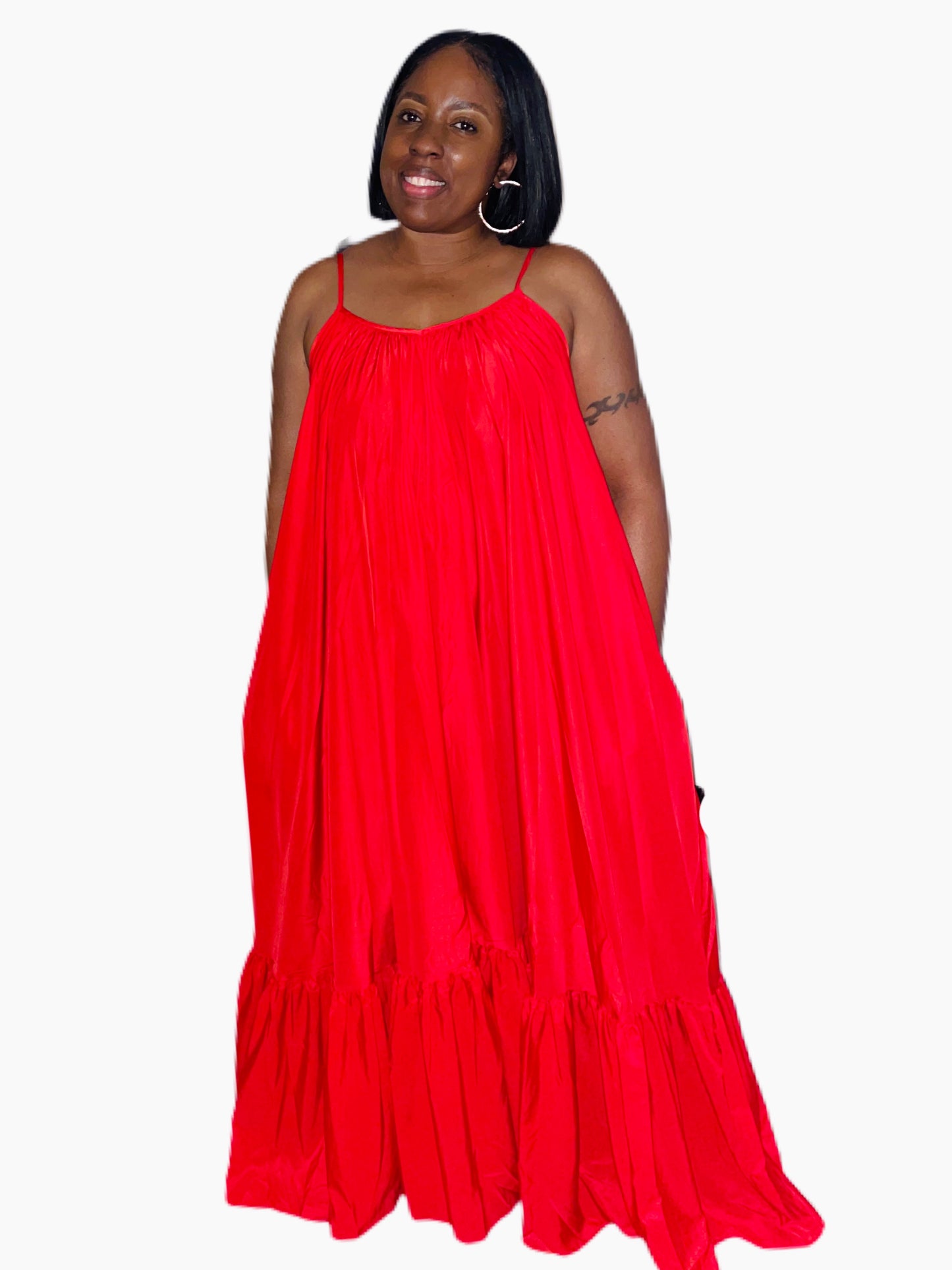 Red Maxi Dress