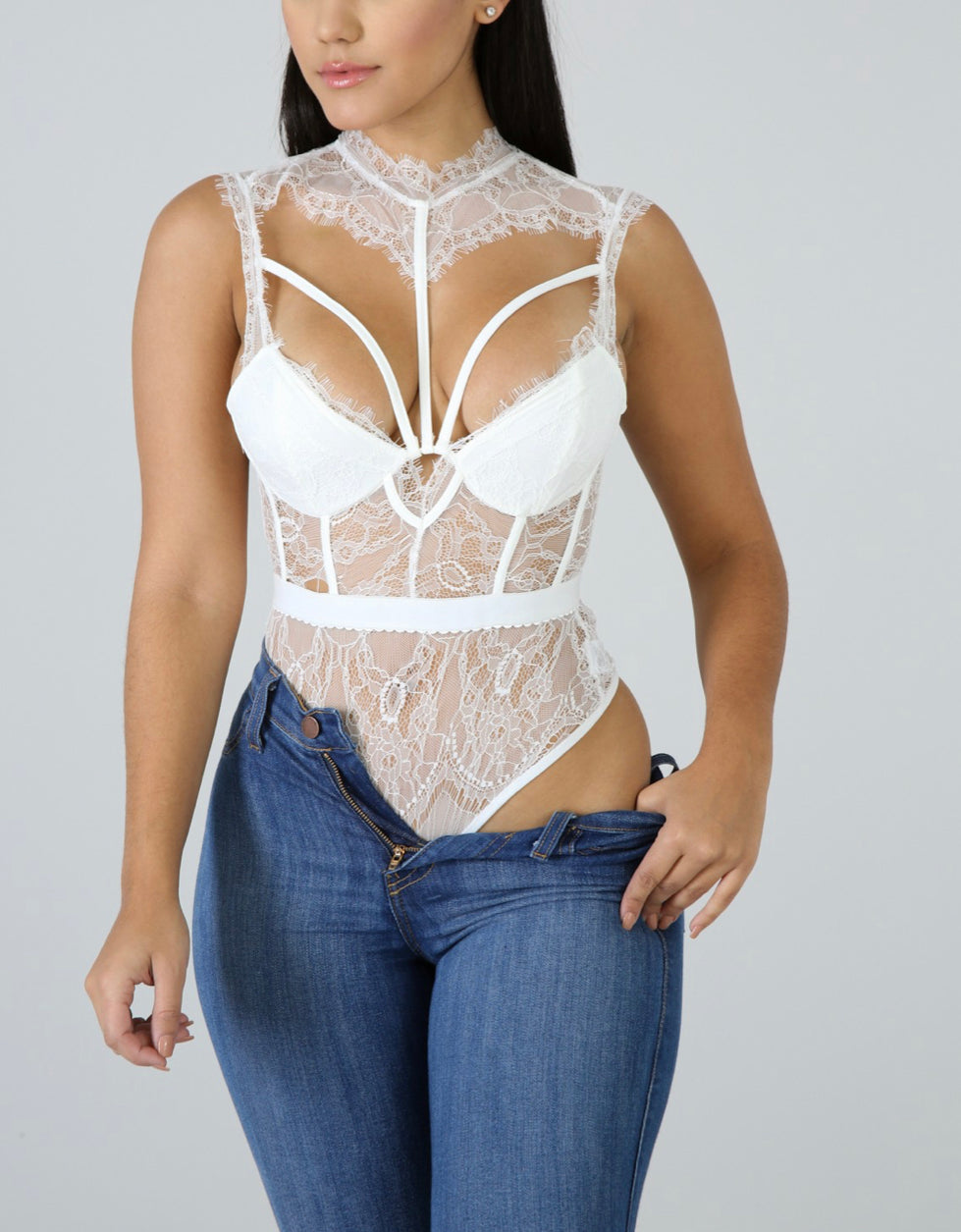 Lace Bodysuit - SistahGirl