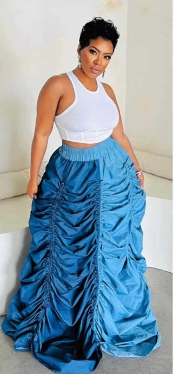 Not So Boring Denim Skirt