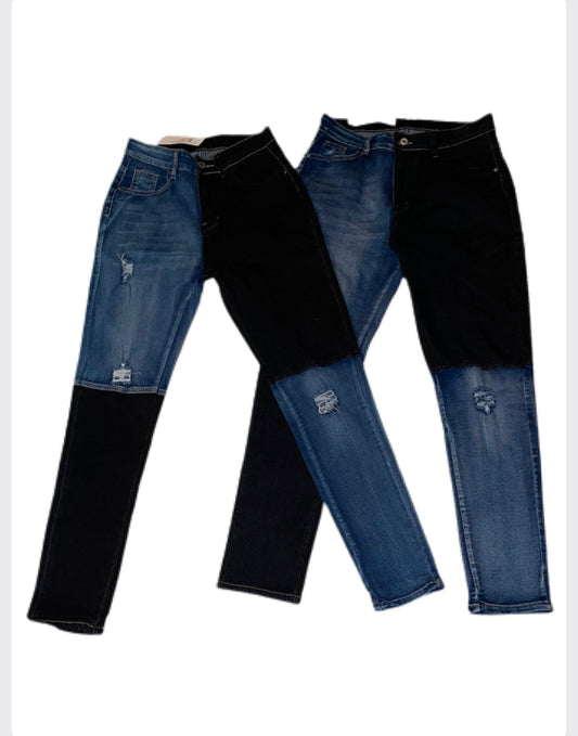 Two Toned Jeans