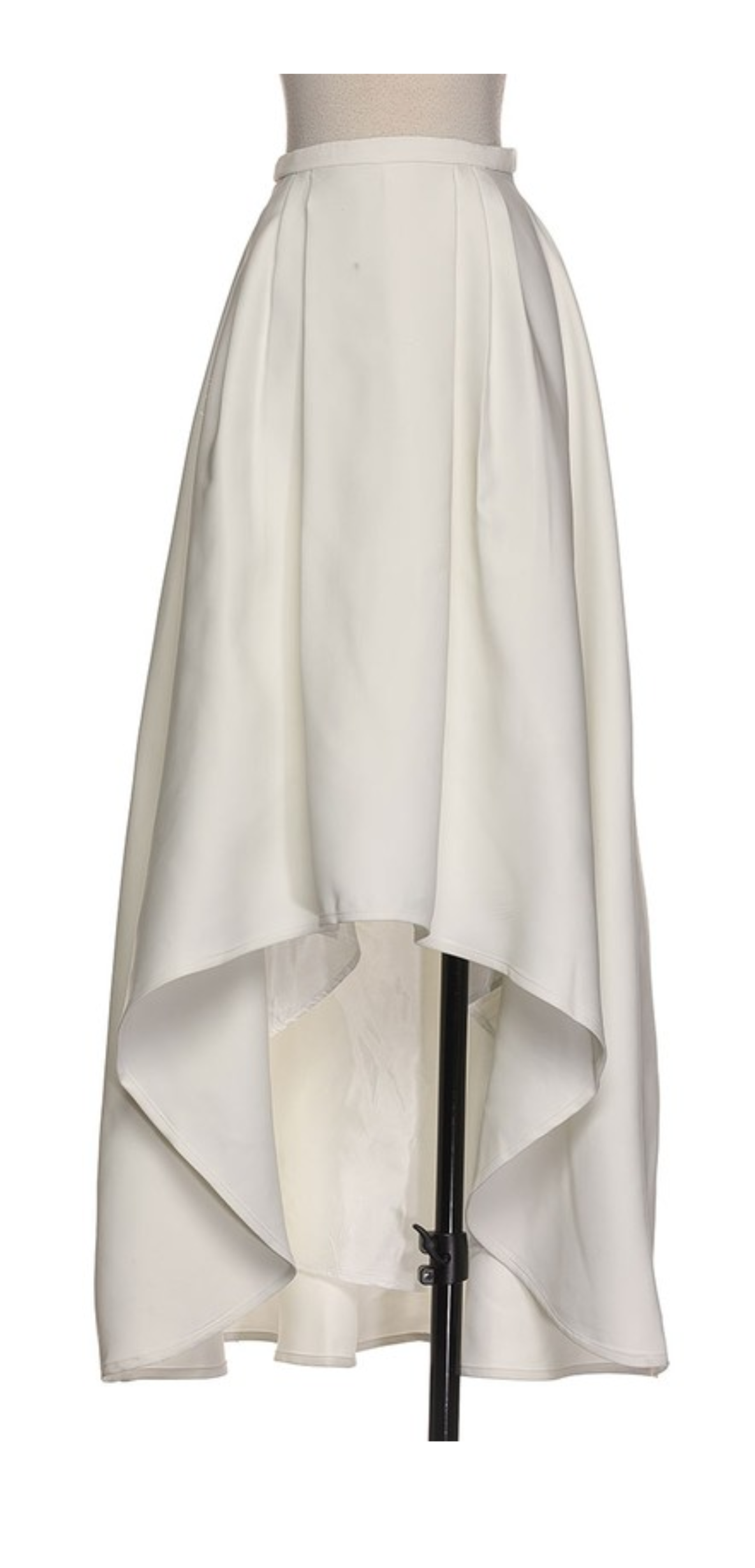 High Low White Maxi Skirt - SistahGirl