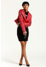 Red Moto Jacket - SistahGirl