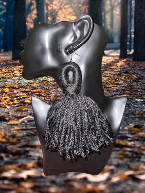 Hoop Tassel Earring
