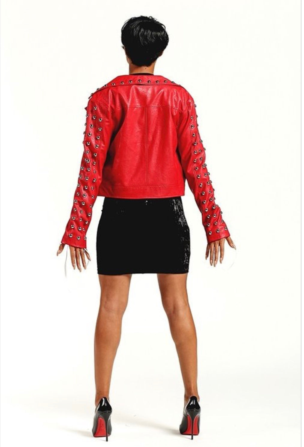 Red Moto Jacket - SistahGirl