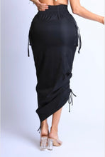 Black Windbreaker Skirt