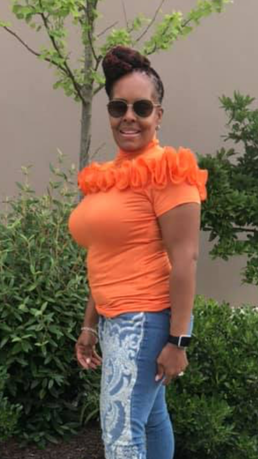 Stretchy Ruffle Top - SistahGirl
