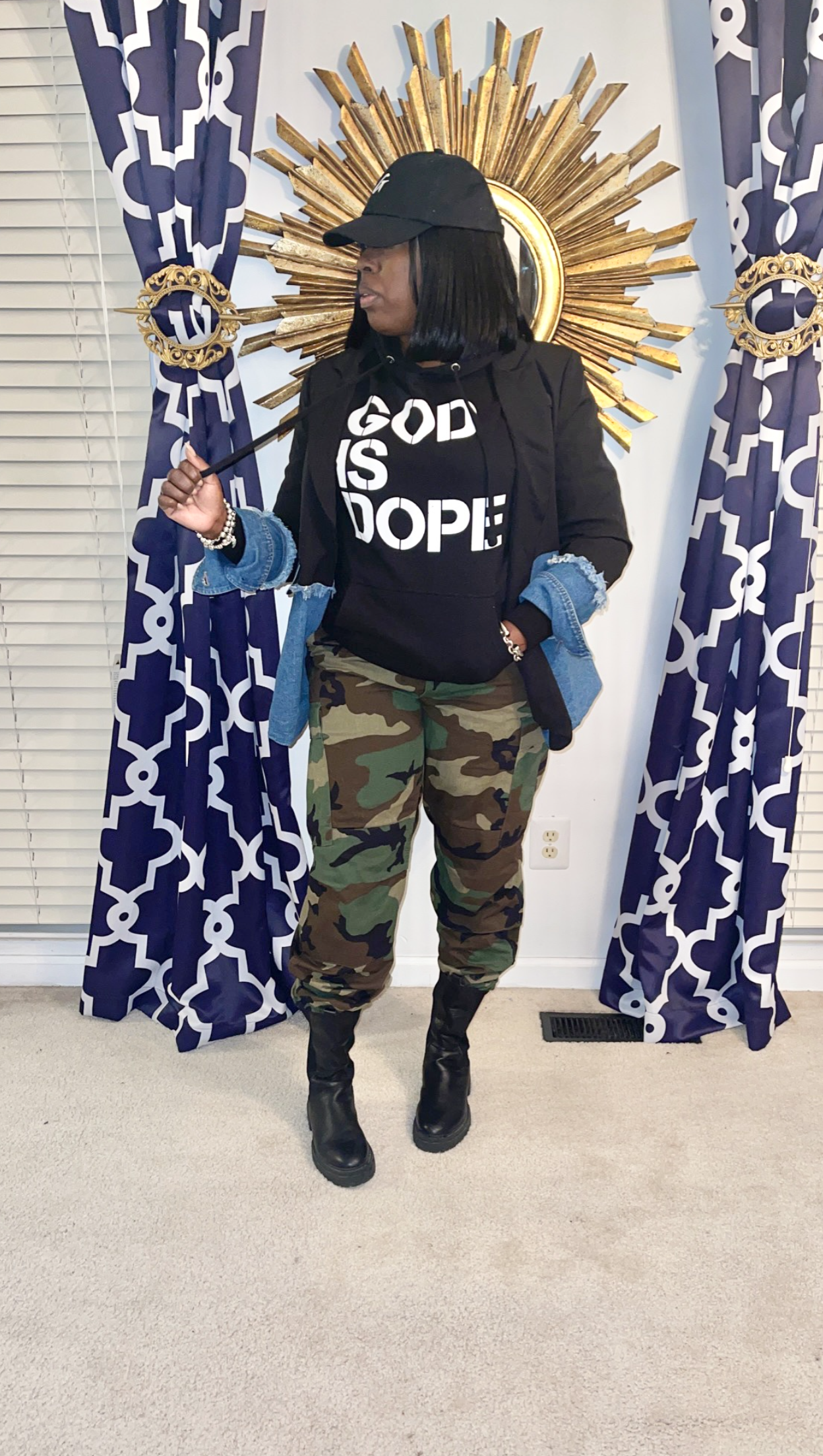 God Is Dope Hoodie