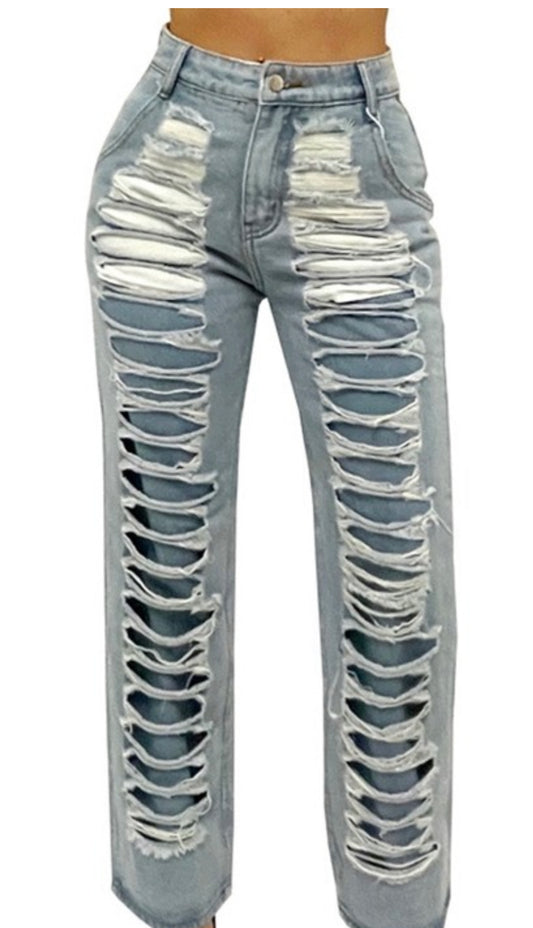 Ripped Up Denim